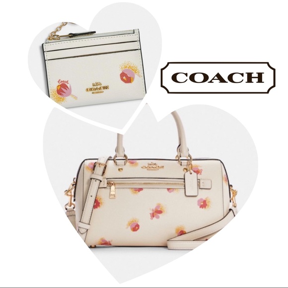 Coach Rowan Satchel and ID Case NWT - Picture 1 of 5